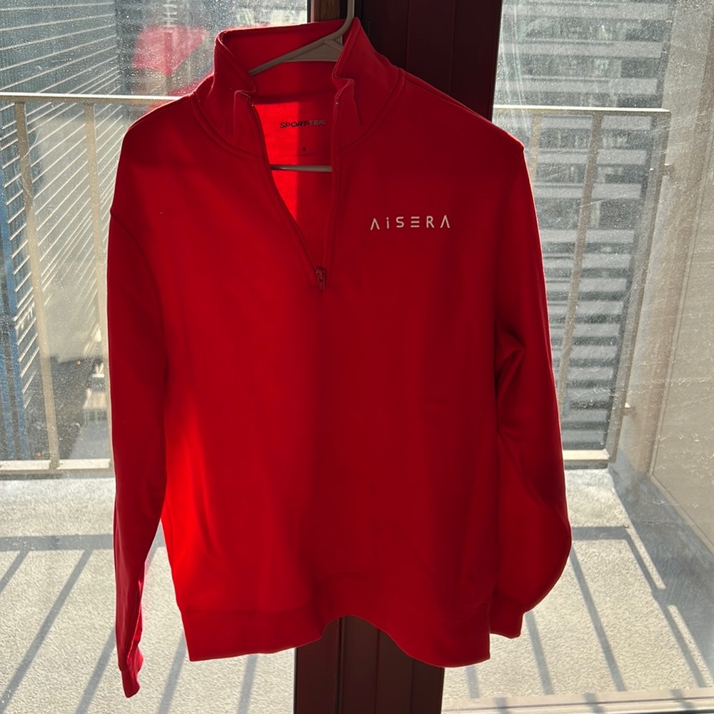 Red pullover